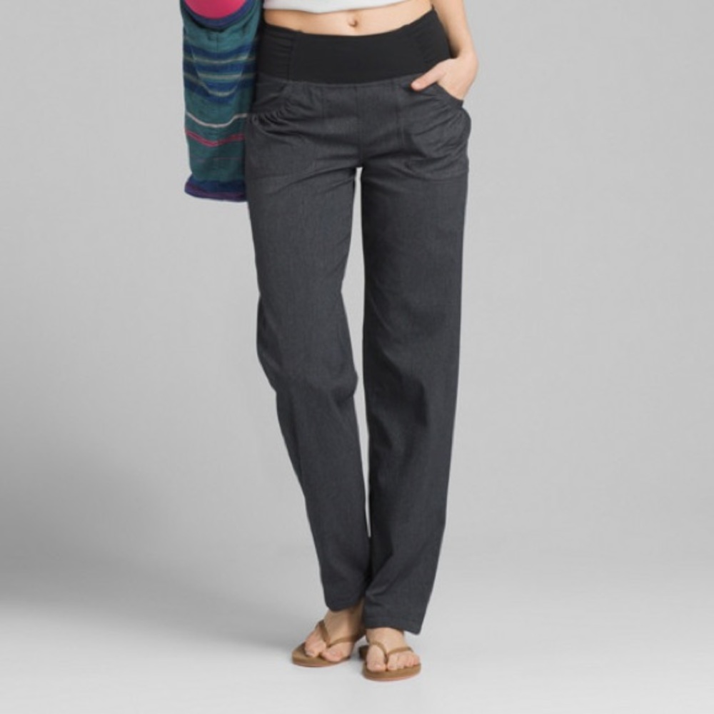 PrAna Summit Pant in dark gray, size medium